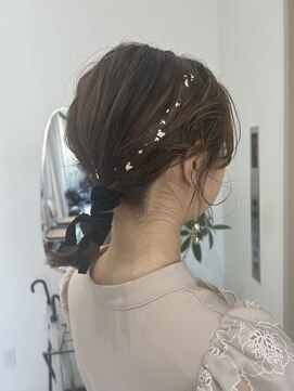 ジーナ 福岡天神(Zina) 《福岡天神》Bob お呼ばれヘアセット