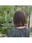《東住吉区個室サロン》くびレイヤーエモージュアッシュブラウン