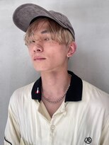 ギークス(GEEKS)&nbsp;【GEEKS渋谷】メンズハイトーン/ブロンド/マッシュ/小顔/透明感