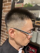 ヒロギンザ 大阪本店(HIRO GINZA)&nbsp;ベリーショートスタイル×フェードカット