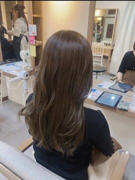 ヘアリゾート粋 ウナム 新宿東口店(enam) チョコレートブラウン/ロングレイヤー/艶髪/大人可愛い