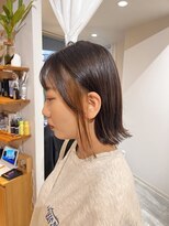 パラゴ(PARAGO.)&nbsp;《城東区/緑橋/女性サロン》ブリーチなしインナー外はねボブ