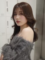 ベレーザシェルト(Beleza scelto)&nbsp;11247黒髪アッシュブラックグレージュ韓国風巻きレイヤーカット