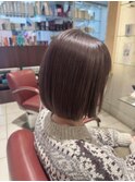 白髪も味方にファッションカラーでラベンダーアッシュ