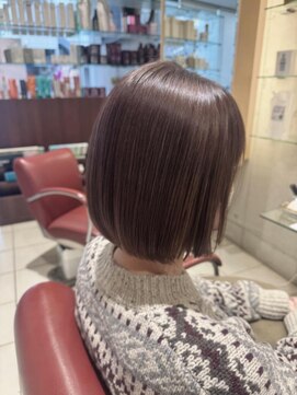 エム インターナショナル 春日部本店(EMU international) 白髪も味方にファッションカラーでラベンダーアッシュ