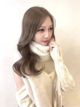 ユーフォリア 銀座(Euphoria) 【Conomi】透明感 ベージュカラー レイヤーカット 顔周り 韓国