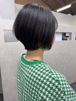 オズ 郡山桑野店(OZ)&nbsp;郡山くびれショートボブハイトーンボブミルクティーベージュ30代