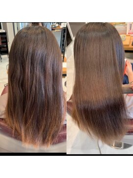 カロン バイ ジーナ 柏の葉キャンパス(Kalon by Zina) *暗めアッシュブラウン*髪質改善矯正【Zina柏の葉キャンパス】