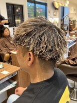 アース 長崎時津店(HAIR&MAKE EARTH)&nbsp;メッシュキャップ×ツイストスパイラルパーマ
