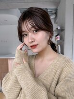 結んで可愛い顔周りカット 似合わせ顔まわりカット