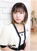 〈avant〉ミルクティベージュのインナーカラー