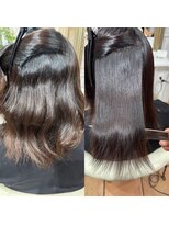 ボクノ 3号店(bokuno)&nbsp;髪質改善 before after