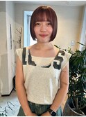 kotaro コーラルピンクとストンとボブ