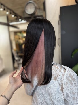 ヴァイス 渋谷店(VAICE) インナーカラー/ペールピンク/ピンクカラー