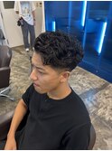 【MEN’S HAIR/サーフカール/刈り上げセンターパート/千葉】