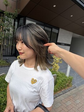 アイリー 名古屋(A/LEE) ハイライト/インナーカラー/ボブ