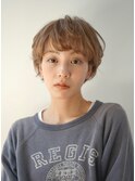 マッシュショート・ニュアンスパーマ・ショートヘア・銀座