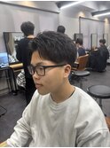 アップバングショート