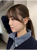 顔周りカット/おくれ毛カット