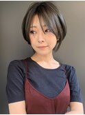 【morio】大人女性長めのショートヘア♪
