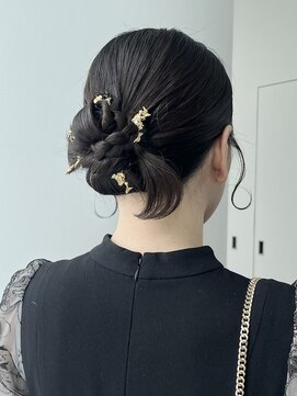 ザック ヴィ(ZACC  vie) カチモリ/ヘアアレンジ/お呼ばれヘア/お呼ばれアレンジ/結婚式