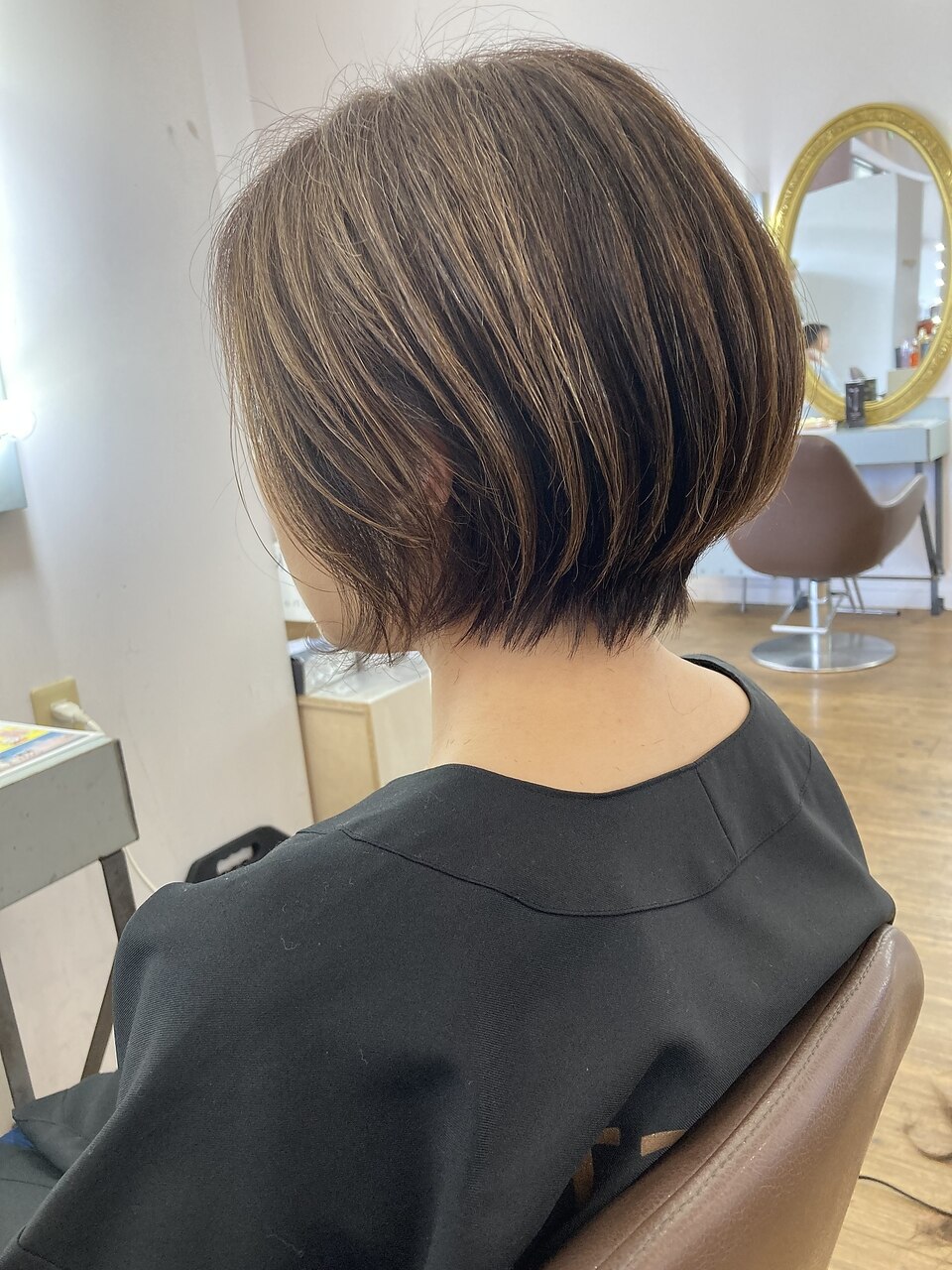 大人女性の似合わせカット＋白髪染めを使わない白髪ぼかし【佐賀】