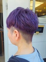 グラスヘア 石垣店(Grass Hair)&nbsp;ブロックスタイル×アメジストカラー
