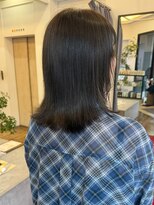 ヘアーアイスカルテット(HAIR ICI QUARTET)&nbsp;ブリーチなしカラーで叶う透明感グレージュ夏カラー韓国風小顔