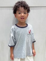 ハウス(HAUS.) 横浜キッズ子供夏休みパーマ5歳幼児小学生男の子