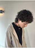 ニュアンスパーマ/ニュアンスウルフ/ダウンバング/メンズヘア