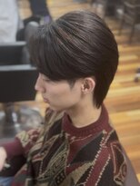 バロンドール 金沢文庫(Ballon d'or) メンズ曲がる縮毛矯正/センターパート曲がる縮毛矯正/ニュアンス