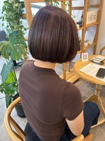 ソラ(SORA.)&nbsp;ボブ/ミニボブ/20代/30代/40代/50代/透明感ブラウン/髪質改善