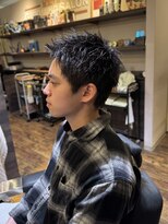エクファフォーメン(EX-FA FOR MEN)&nbsp;波巻きツイストスパイラル/リバースセンターパート/瀬田