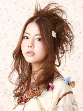 髪質改善と縮毛矯正の専門店 サンティエ(scintiller) ★ウエーブハーフアップ★