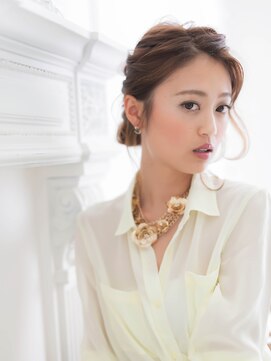 ラックスビー サファリ 阿倍野ルシアス店(LUXBE SAFARI) エレガント編み込みアップ　【LUXBE天王寺店】