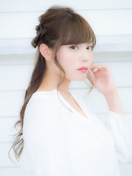 オーブ ヘアー アーチ 赤羽店(AUBE HAIR arch by EEM) 万能♪三つ編みハーフアップ