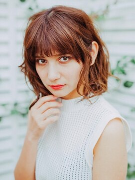 グランシャリオ 笹塚店(Grand Chariot) 【GrandChariot 笹塚】男女モテ☆ミディアムパーマスタイル