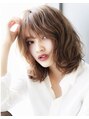 ヘア ルミナス バイ フォルテ(HAIR LUMINAS by FORTE) ミディアムでルーズなクールウェーブアレンジもしやすいです