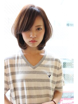 レウナ 外苑前(Reuna) 30代40代50代に人気ひし形ワンカールボブ