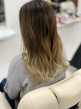 ザッツ ヘアークリエイト(ZATZ HAIR CREATE) bleach　×　グラデーション