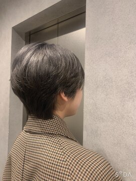 ヘアサロンM 新宿 透明感！！！N.colorで作るグレーアッシュ☆