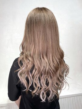 アンク クロス 池袋北口店(ANKHCROSS) 《アンククロス　柴田》ホワイトベージュカラー