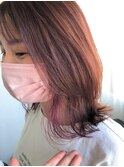 『 チラ見えインナーカラー☆ ピンクパープル 』
