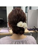 アップスタイルアレンジ【三國麗奈】