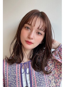 フィーリーカラー 大阪梅田店(feery color) オリーブベージュショートミニボブグレージュブリーチレイヤー