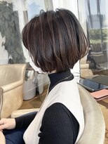 30代、40代/前下がりショートボブ/大宮