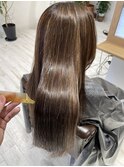 ハイライト×髪質改善トリートメント
