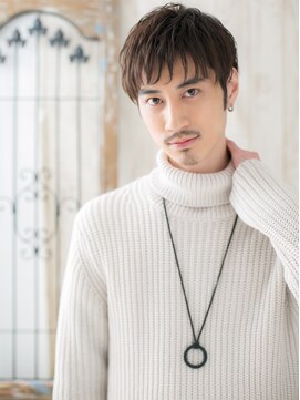 グルーミングサロン バーバー キャッスル 北浦和西口(Grooming salon Barber Castle) くせ毛風オリーブベージュヘルシースタイルQ