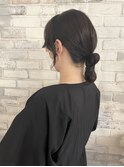 韓国スタイルシニヨン