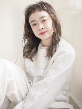 ジュール 大分(Joule) セクションカラー/ペールベージュ/透明感ボブ[大分駅]